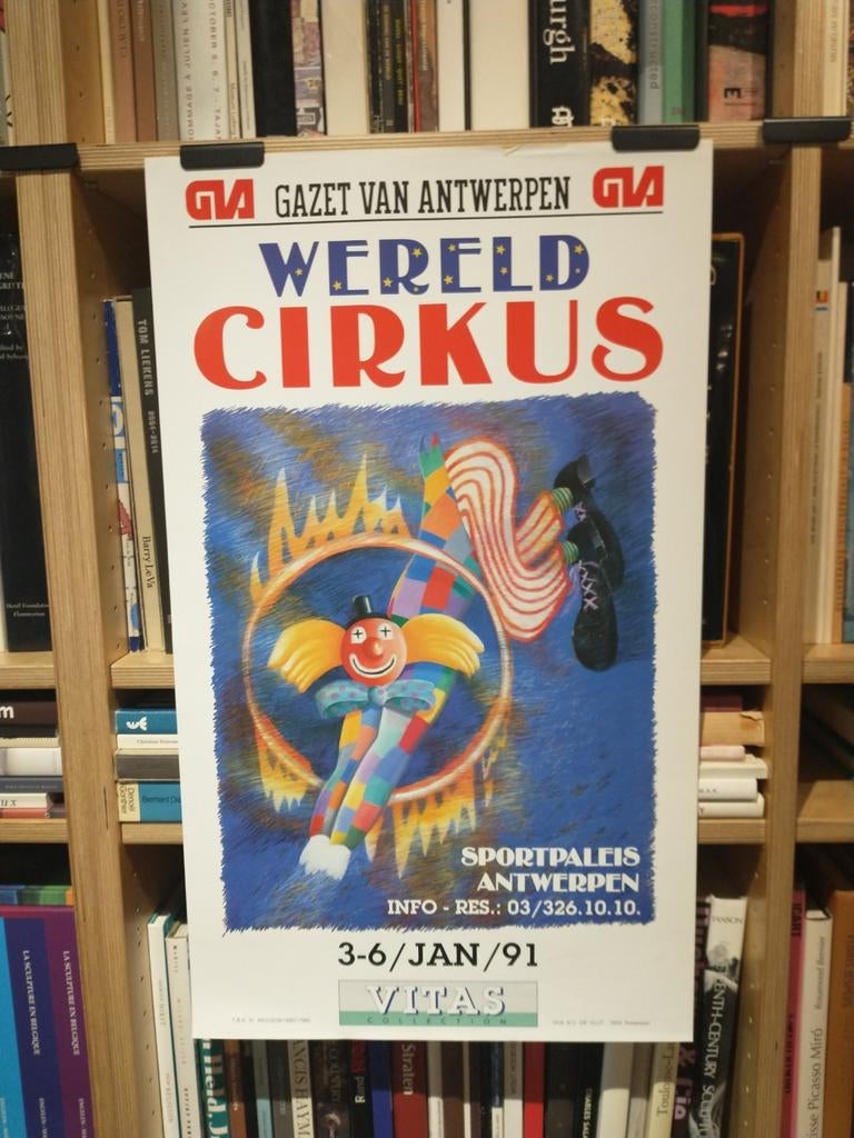 Wereldcirkus Sportpaleis Antwerpen 1991, Collections, Enlèvement ou Envoi, Utilisé
