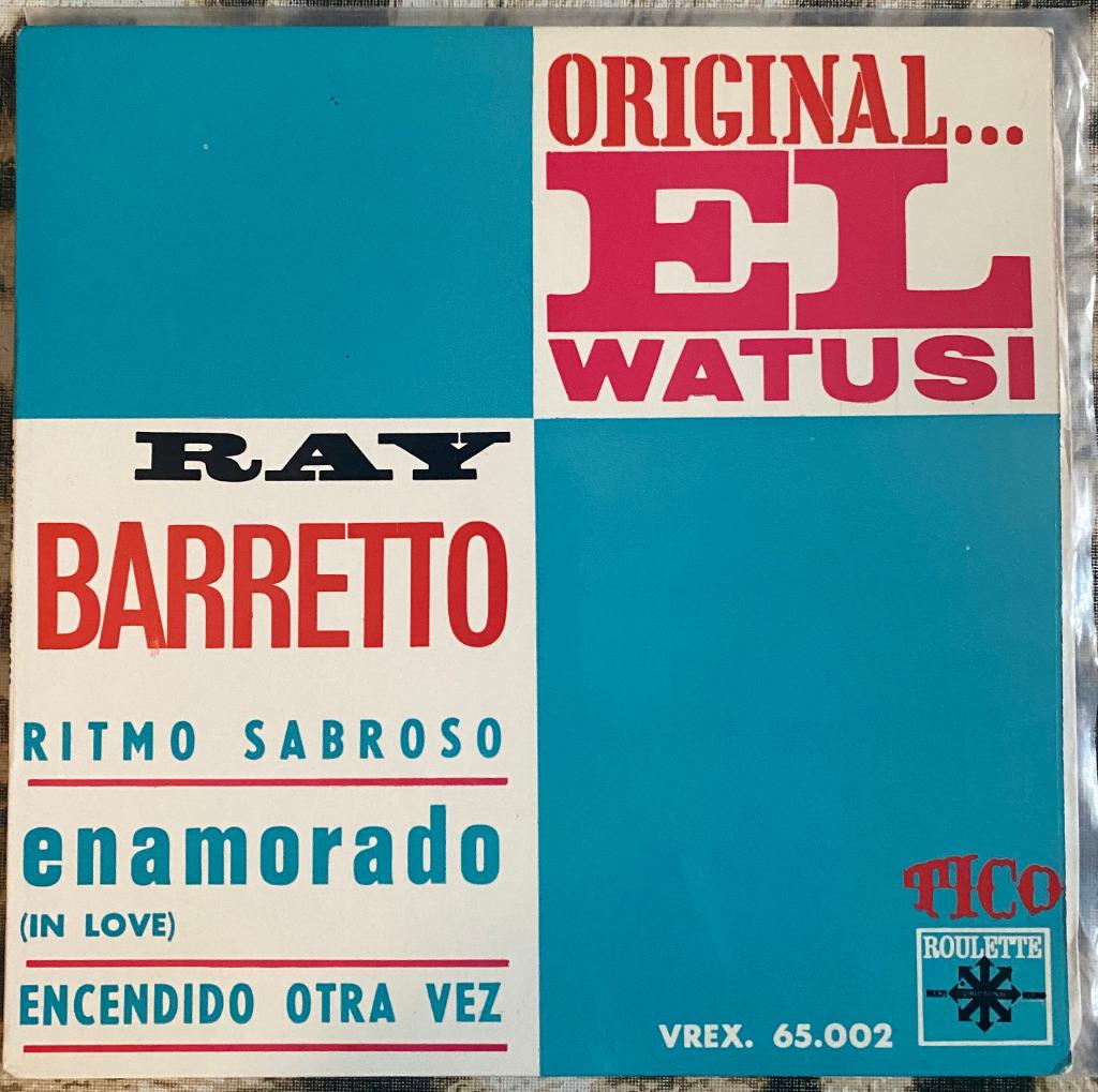 Ray barretto El Watusi Ritmo Sabroso Enamorado, Enlèvement ou Envoi, Utilisé, Autres formats