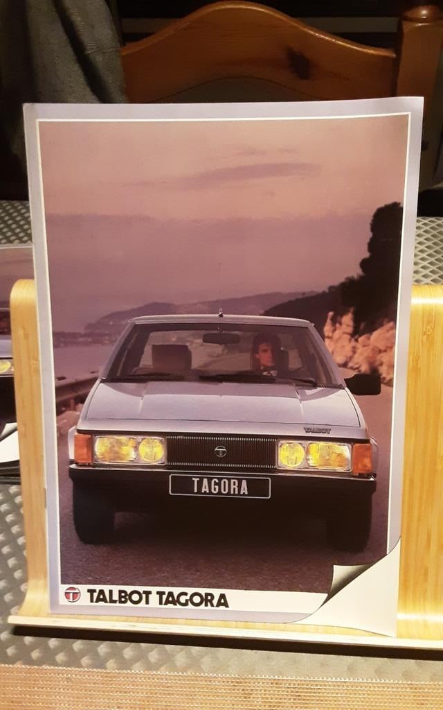 Talbot tagora brochure, Enlèvement ou Envoi, Comme neuf