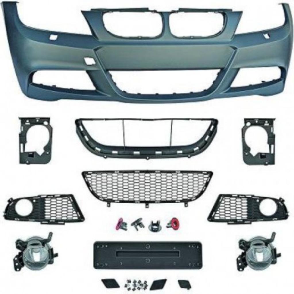 PARE CHOC PACK M BMW SÉRIE 3 E90 E91 BERLINE - TOURING LCI, Autos : Divers, Tuning & Styling, Enlèvement ou Envoi