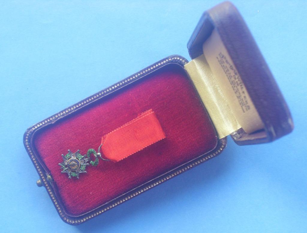 Bijou chevalier Légion d'honneur fabrication G. Wolfers BXL, Envoi, Armée de terre, Ruban, Médaille ou Ailes