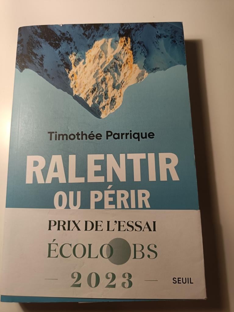 Timothée Parrique - Ralentir ou périr, Ophalen of Verzenden, Zo goed als nieuw, Timothée Parrique