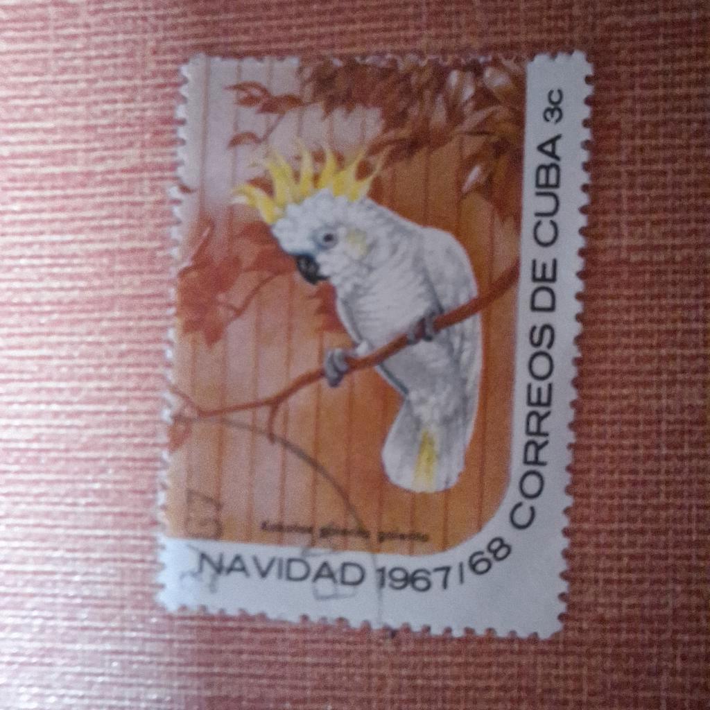 1 Cubaanse postzegel, Postzegels en Munten, Ophalen of Verzenden, Gestempeld