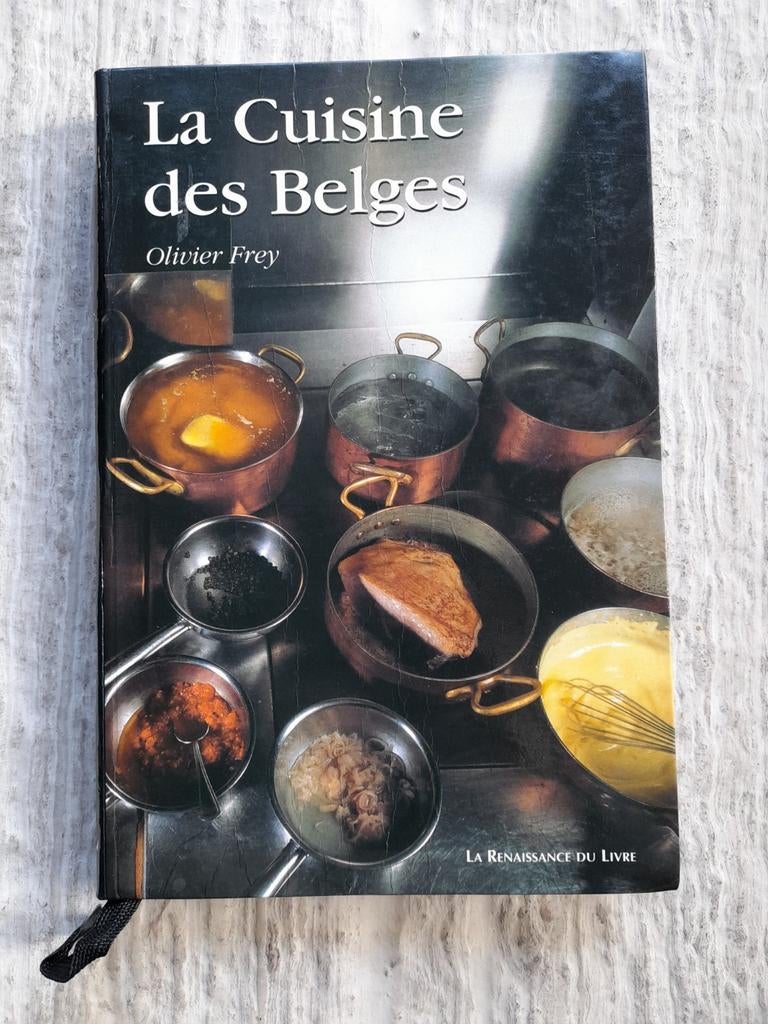 La Cuisine des Belges. Gratis bij aankoop., Gelezen, Overige typen, Ophalen of Verzenden, Olivier Frey