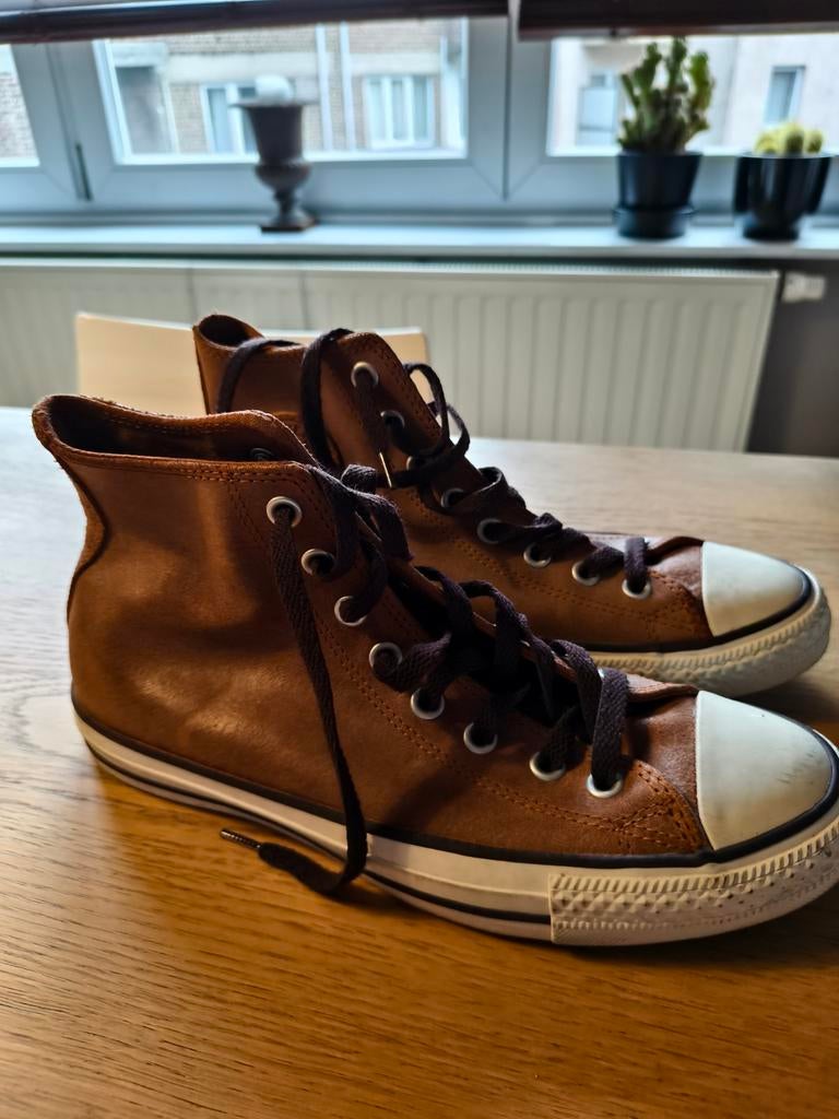 Converse all stars maat 41 in leer, Kleding | Heren, Schoenen