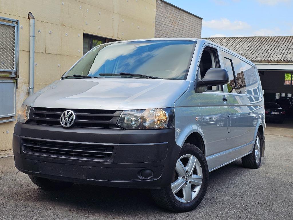 Volkswagen Transporter T5 / 2.0 Cr Tdi / Boite Dsg / 6 Plcs, Cuir, Entreprise, Volkswagen, 5 portes