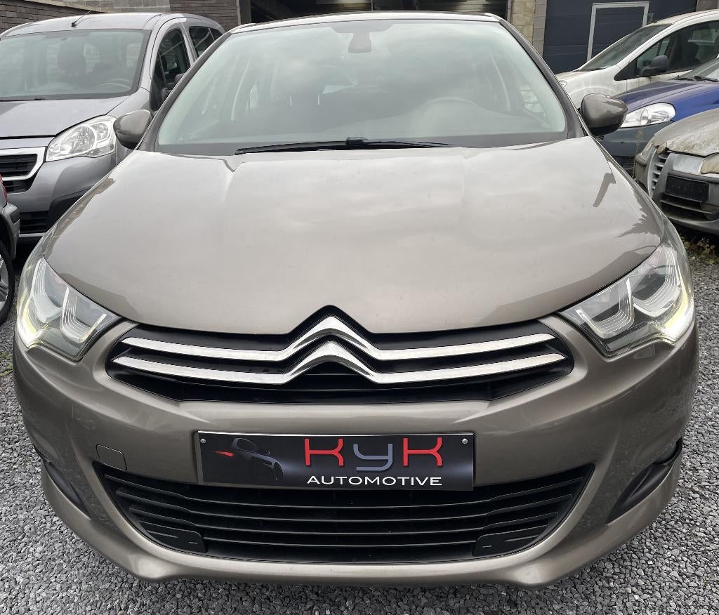 CITROEN C4 1.6 BLUE HDI 100CV 02/2016 EURO 6b ok  LEZ CT OK, Argent ou Gris, Entreprise, Boîte manuelle, 86 g/km
