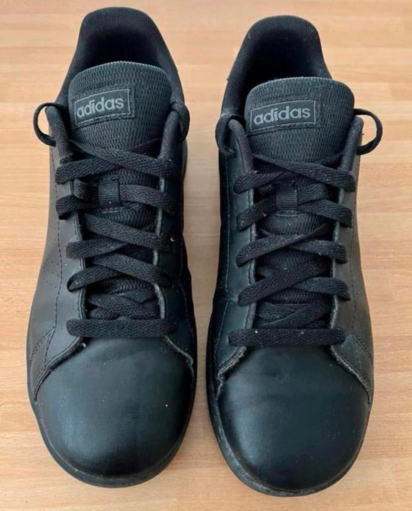 Sneakers als nieuw zwart Adidas 38, Kleding | Dames, Ophalen, Zo goed als nieuw, Zwart, Sneakers