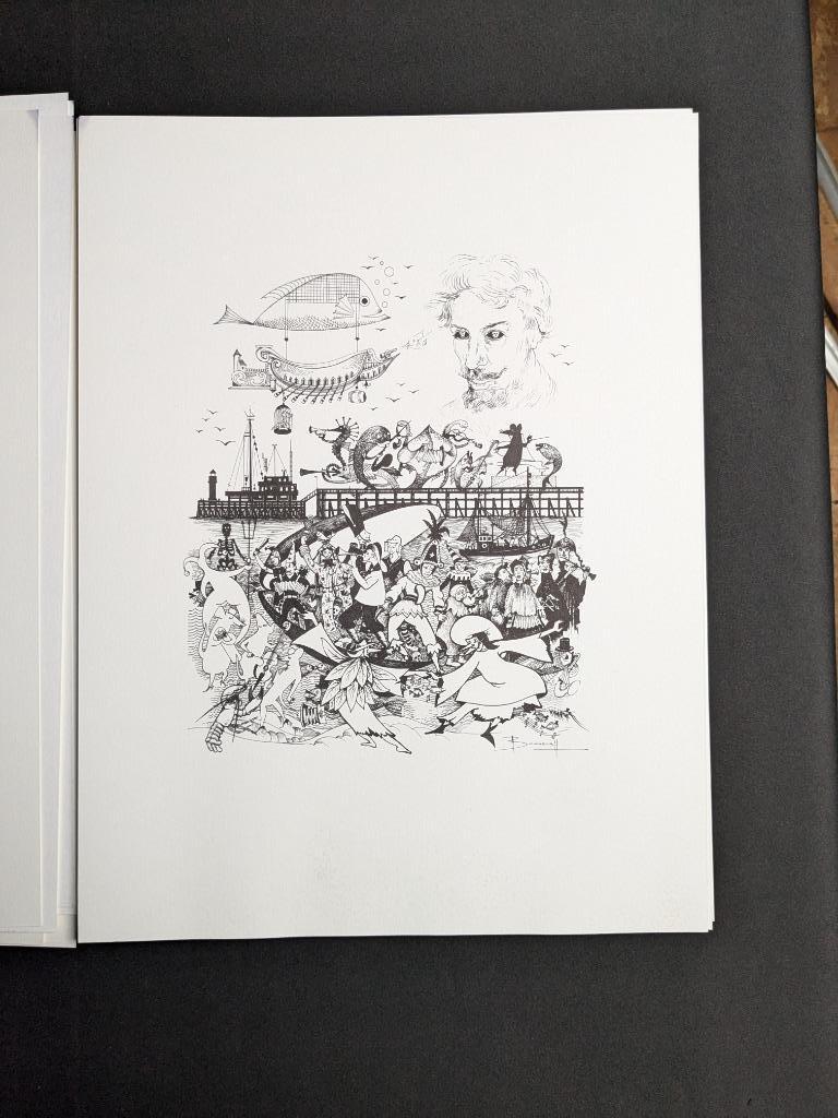 ensoriades: ode aan de zee - map met gedichten en prenten, Antiek en Kunst, Ophalen of Verzenden