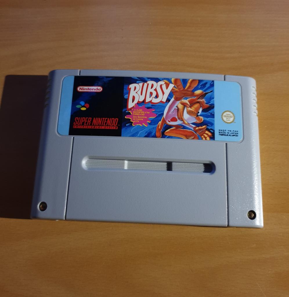 Bubsy PAL Super Nintendo, Games en Spelcomputers, Games | Nintendo Super NES, Gebruikt, 1 speler, Ophalen of Verzenden, Vanaf 3 jaar