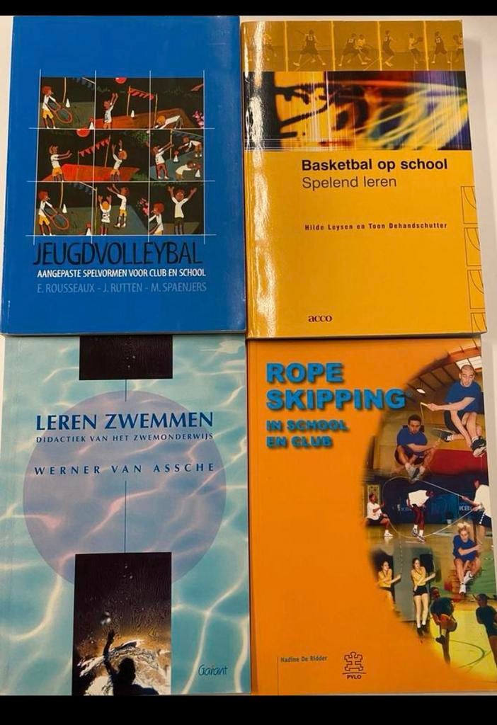 Leerboeken opleiding Lichamelijke opvoeding, Boeken, Ophalen of Verzenden, Zo goed als nieuw