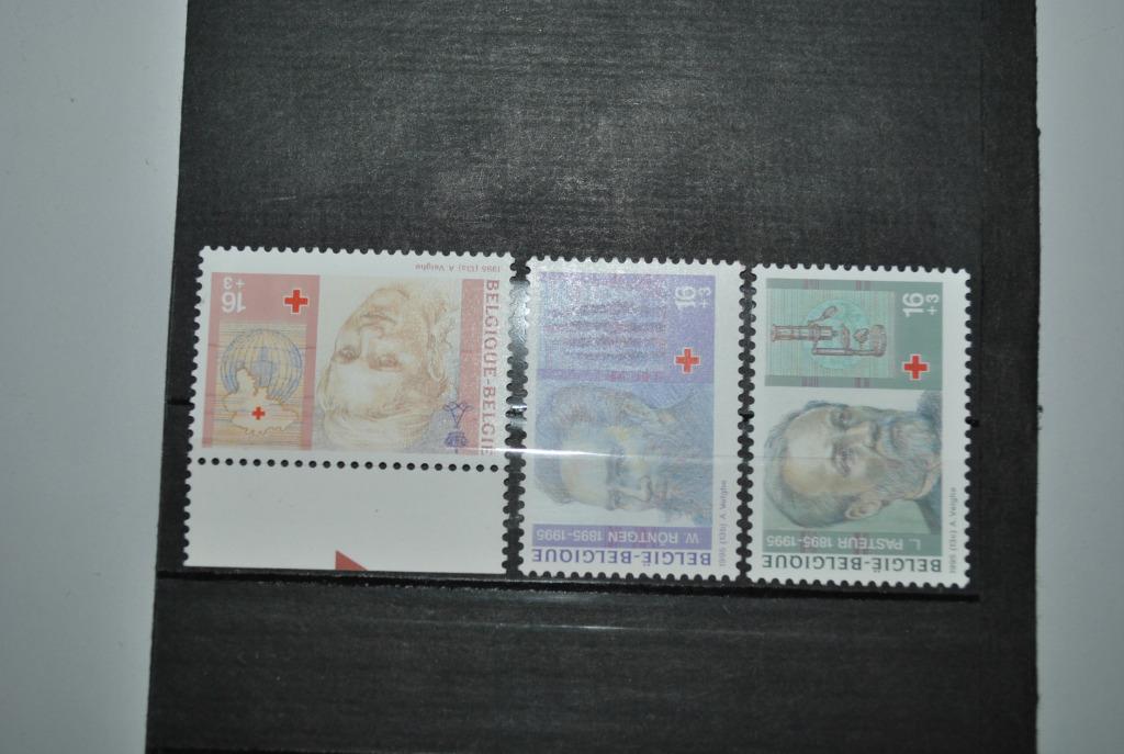 Belgique 1995 Croix-Rouge MNH Complet, Envoi, Non oblitéré, Croix-Rouge