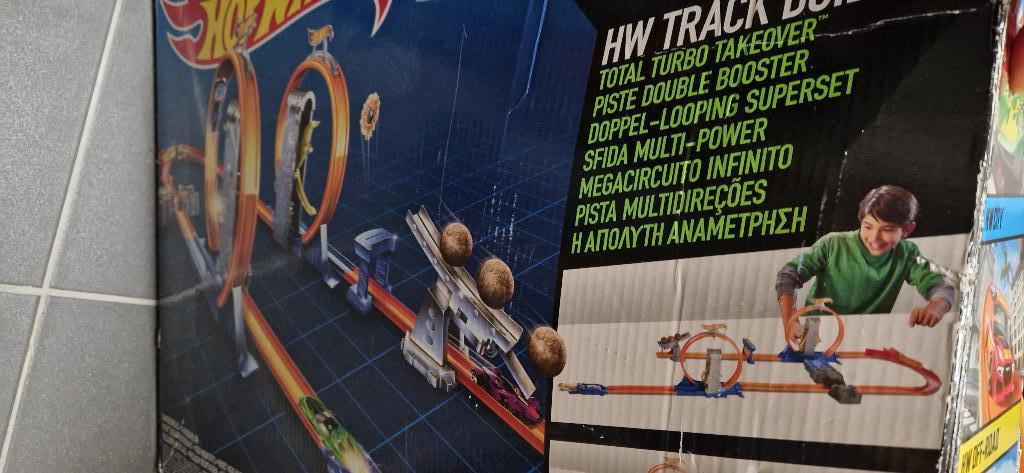 Hotwheels autobaan, Ophalen, Hot Wheels, Handmatig, Met looping