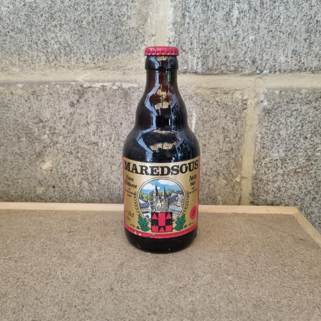 Bouteille de bière Maredsous 8, Enlèvement ou Envoi, Utilisé, Bouteille(s), Autres marques