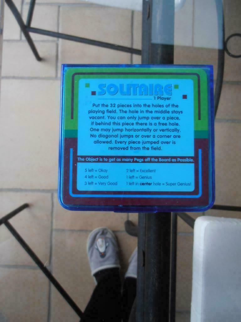 Jeu de voyages "Solitaire" WT – 1 joueur (vintage), Ophalen of Verzenden, Gebruikt, Overige typen
