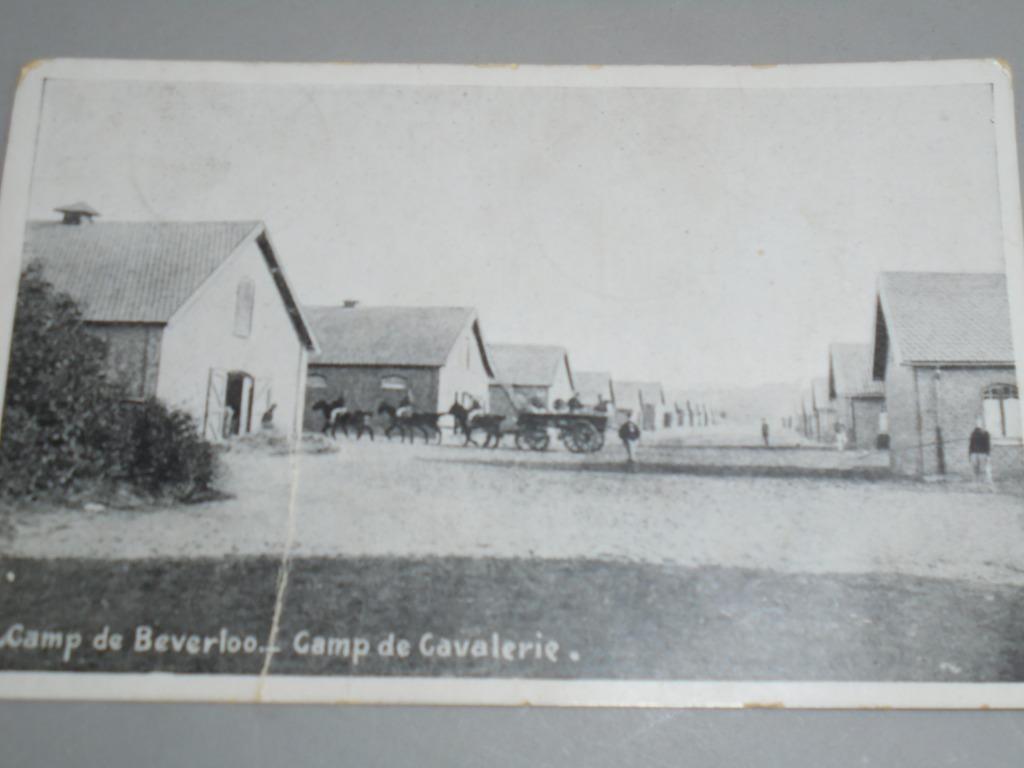 postkaart Camp de Beverloo - Camp de Cavalerie, Ophalen of Verzenden, Gelopen, Limburg