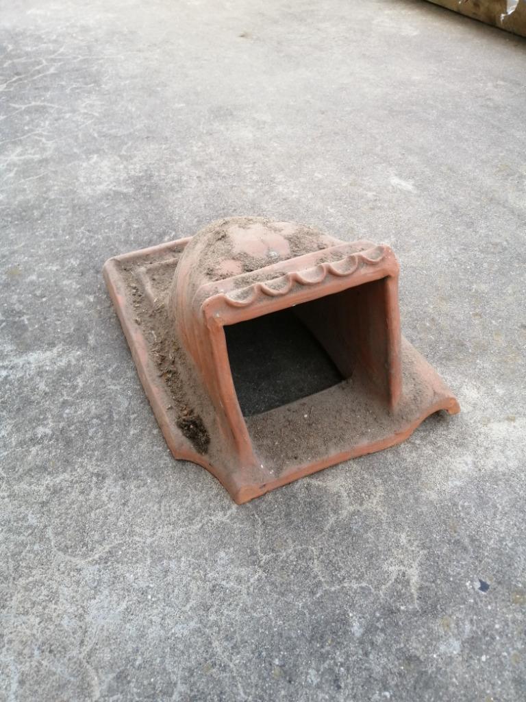 ventilatiepan, Gebruikt, Steen of Klei, Ophalen of Verzenden, Minder dan 5 m²