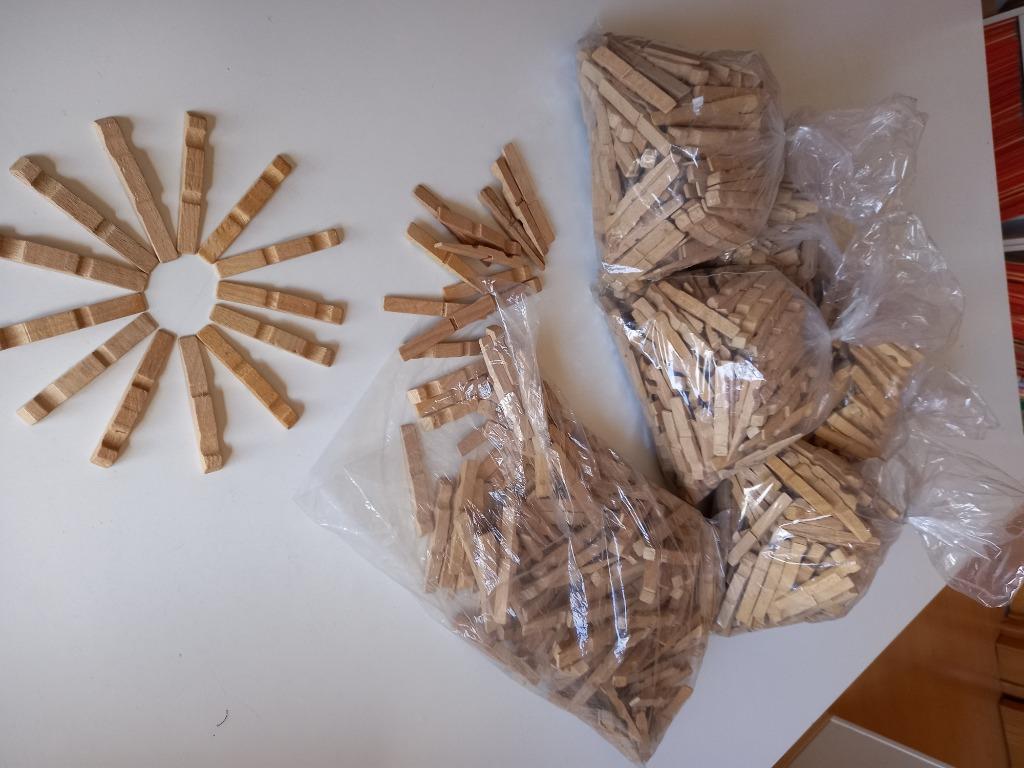 Halve wasspelden om te knutselen -/+ 1200 stuks, Ophalen of Verzenden