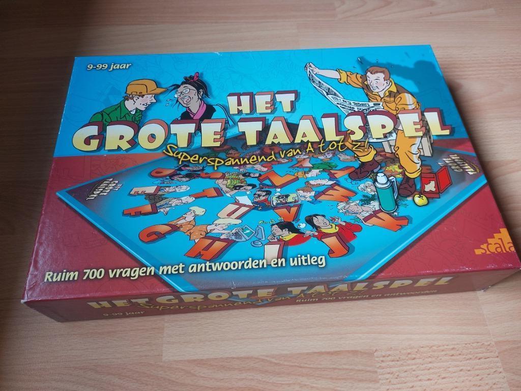 Het Grote Taalspel (Nederlands), Ophalen, Gebruikt, Taal en Lezen