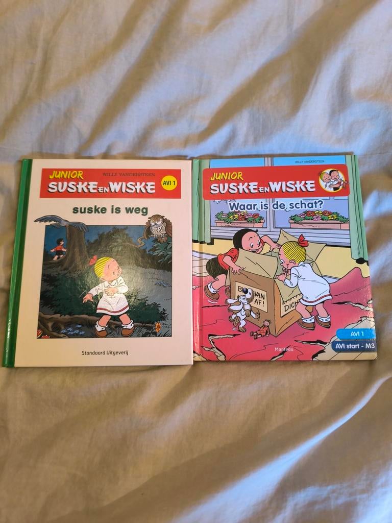2x Suske & Wiske leesboeken AVI 1, Ophalen, Zo goed als nieuw