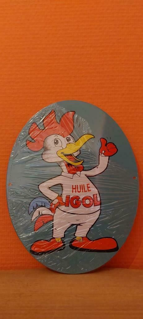 Nouvelle tôle Huile Igol, Collections, Enlèvement ou Envoi, Neuf, Panneau publicitaire