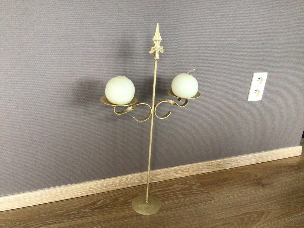 IJzeren kandelaar, Enlèvement, Comme neuf, Chandelier