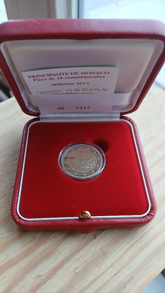 Monaco 2015 "forteresse" 2 € BE, Enlèvement, Monaco, 2 euros, Monnaie en vrac