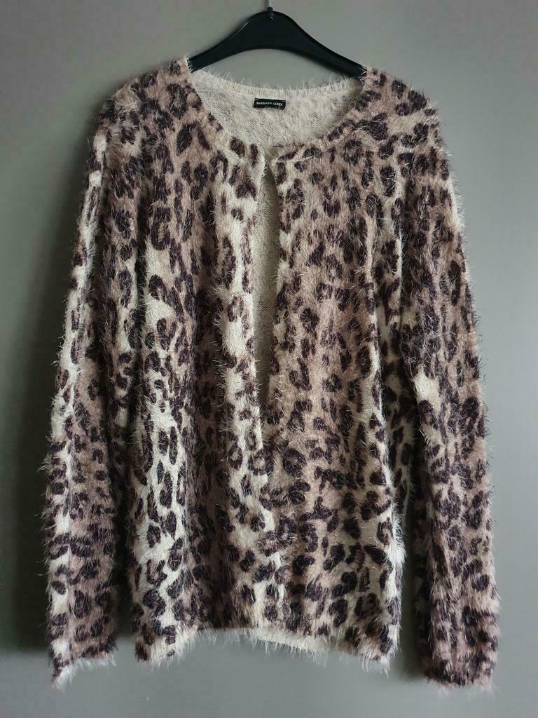 Nieuwe cardigan van Lebek maat 44, Bruin, Nieuw, Ophalen of Verzenden, Maat 42/44 (L)
