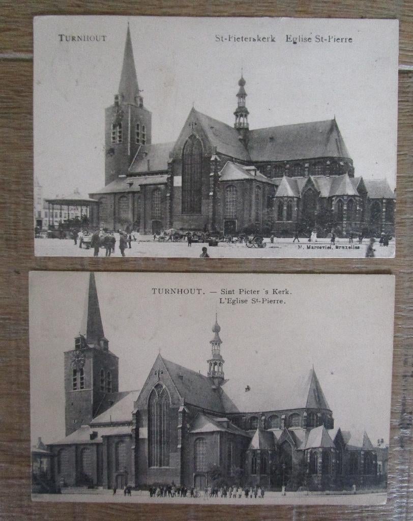 oude postkaarten Turnhout- Poederlee, Verzamelen, Ophalen of Verzenden, Voor 1920, Ongelopen, Gebouw