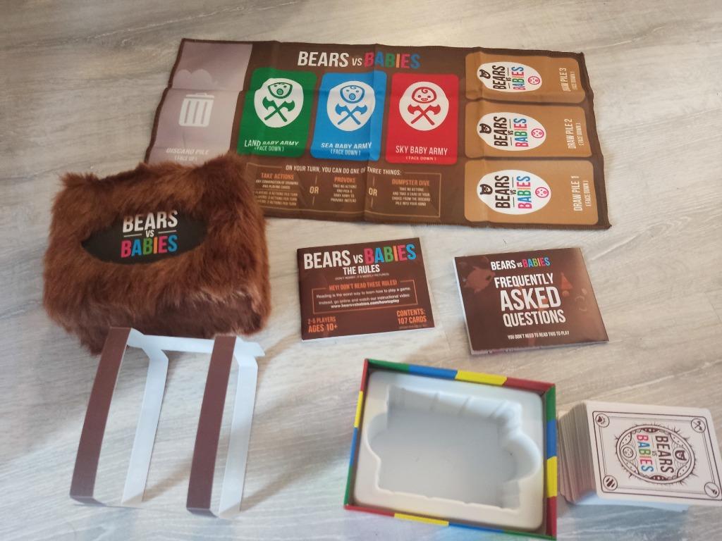 Bears VS Babies, Vijf spelers of meer, Ophalen of Verzenden, Zo goed als nieuw, Exploding Kittens