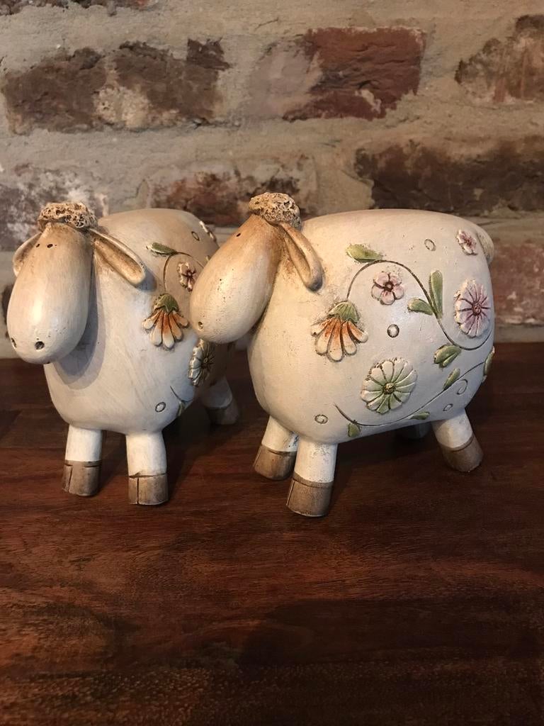 Prachtige schaapjes voor decoratie, Ophalen of Verzenden, Zo goed als nieuw