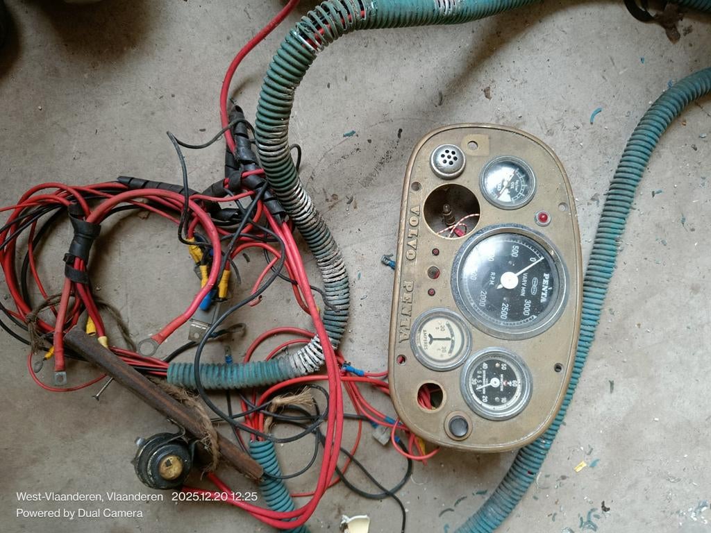 Dashboard boot Volvo  Penta speedboot antiek, Watersport en Boten, Ophalen of Verzenden