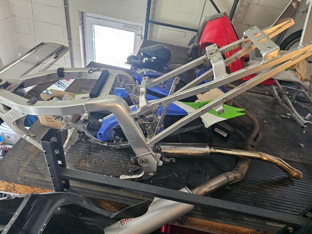 Frame kader suzuki gsxr 750 1990 90 gsxr750, Motoren, Ophalen of Verzenden, Gebruikt