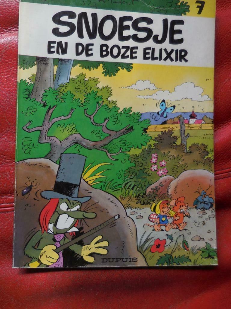 [1092] strip snoesje en de boze elixir nr 7, Ophalen of Verzenden, Gelezen