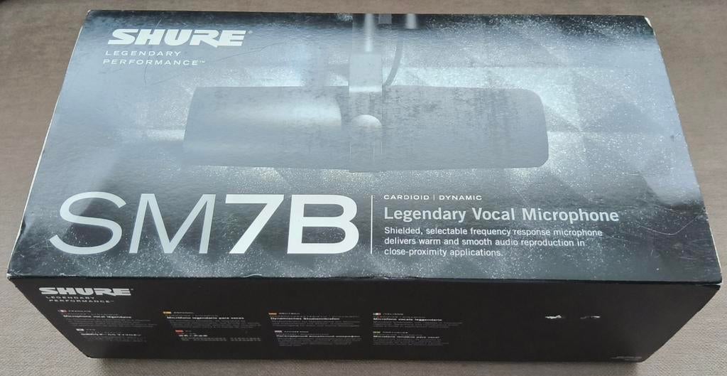 Shure SM7B vocale studio microfoon, Enlèvement ou Envoi, Neuf, Micro pour instrument