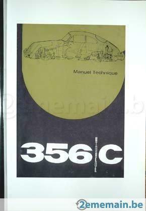 Manuel technique Porsche 356 C, Enlèvement ou Envoi, Neuf, Porsche