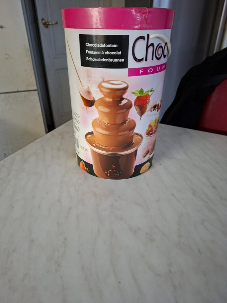 Chocolate  fountain, Ophalen