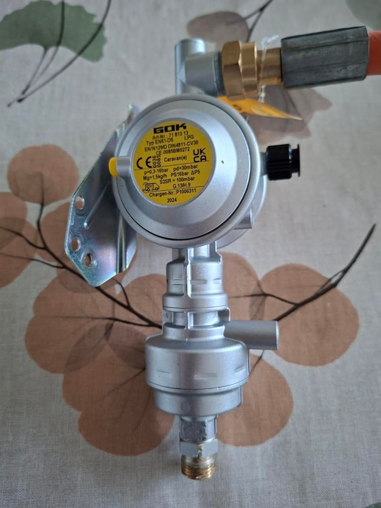 Truma mono control crash sensor + Gasslang, Enlèvement