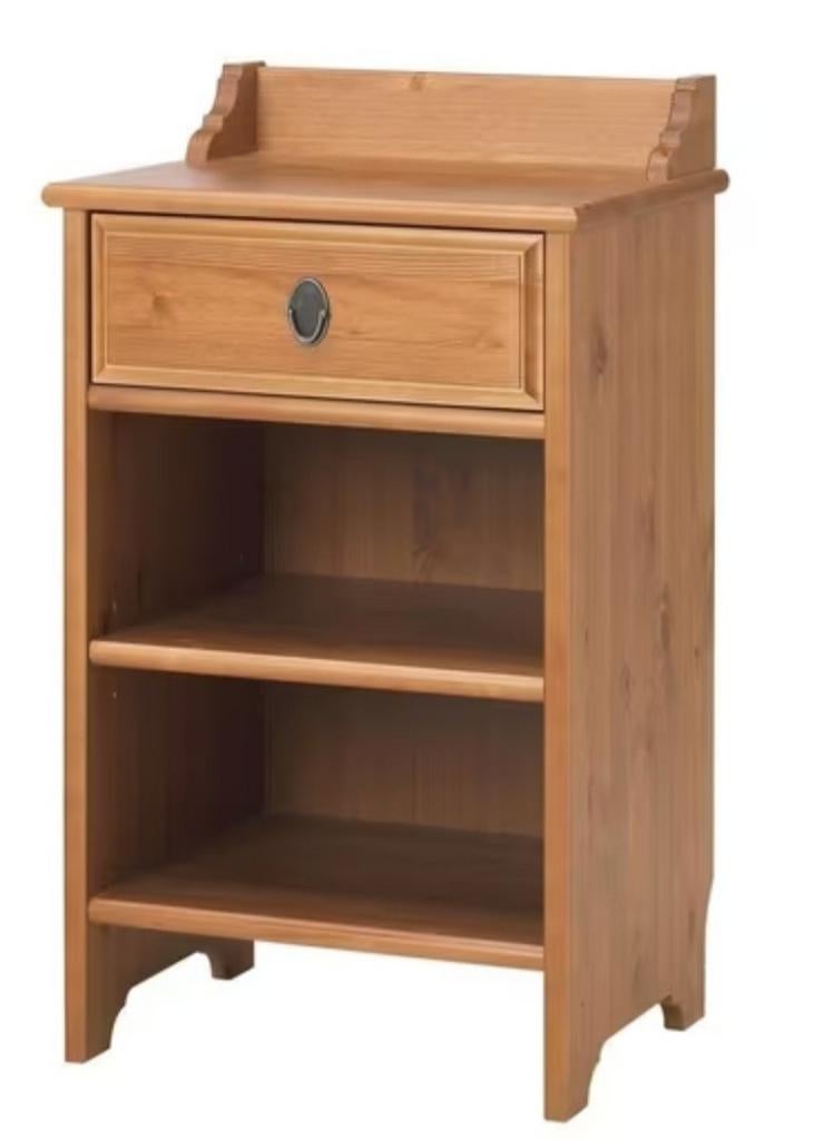 IK ZOEK! WIE HEEFT ZO 1 NACHTKASTJE TE KOOP? LEKSVIK IKEA, Enlèvement, Utilisé