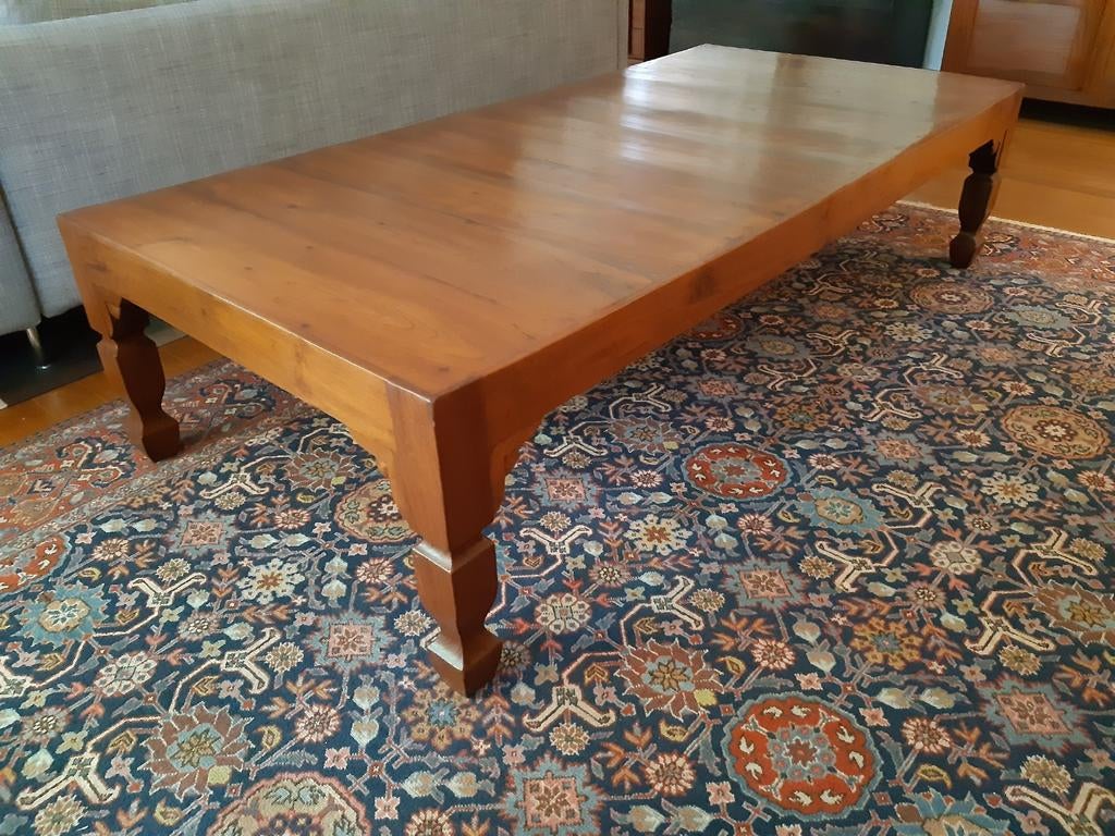 Table basse d'Inde, Enlèvement