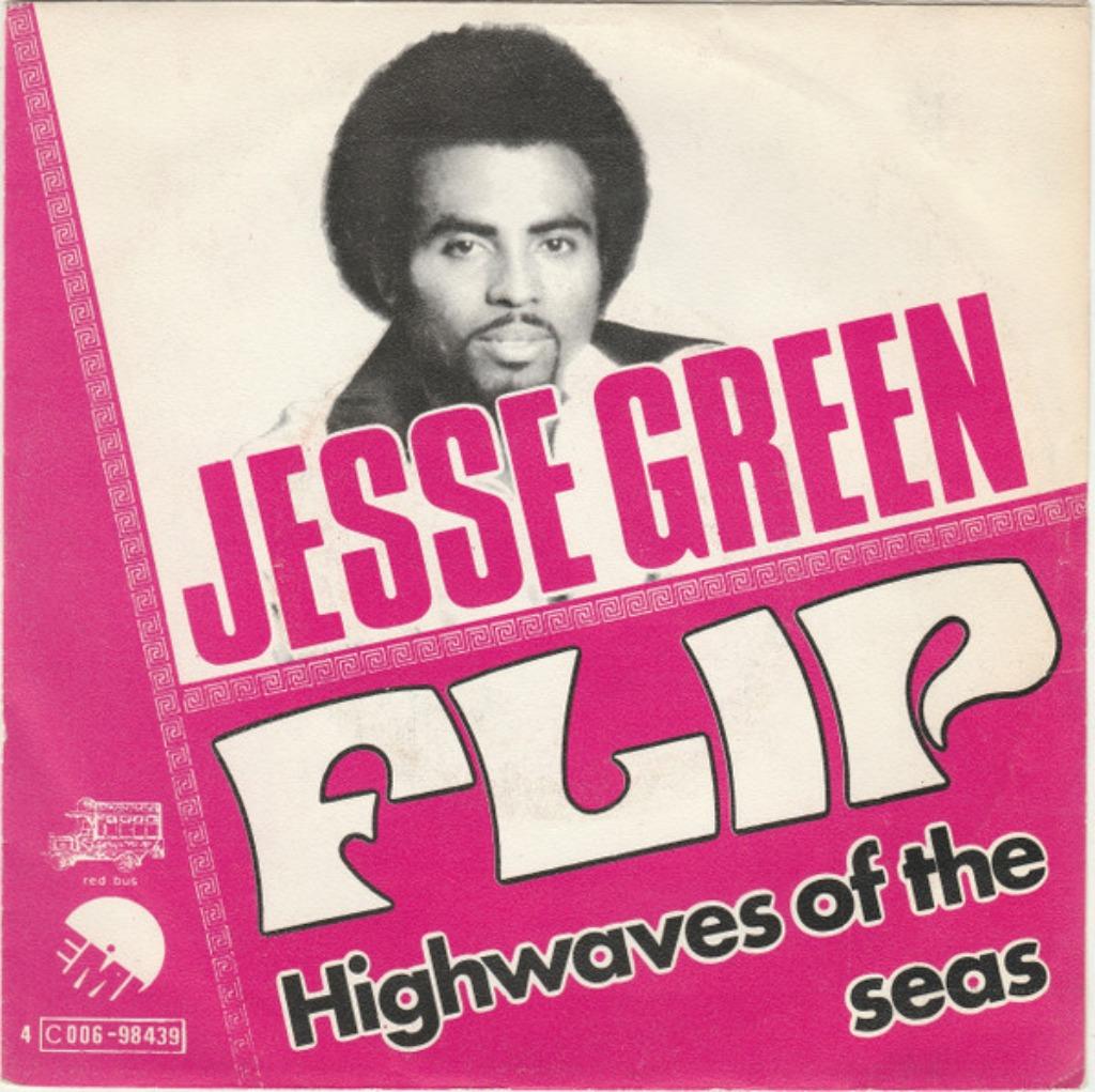 Jesse Green ‎– Flip / Highwaves Of The Sea ' 7, CD & DVD, Vinyles | R&B & Soul, Comme neuf, Autres formats, Enlèvement ou Envoi