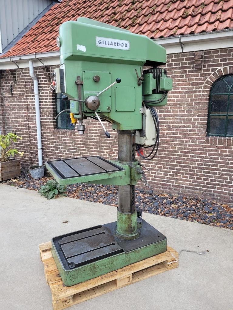 Grote kolomboormachine vario met ce beveiliging, Doe-het-zelf en Bouw, Ophalen, Boormachine