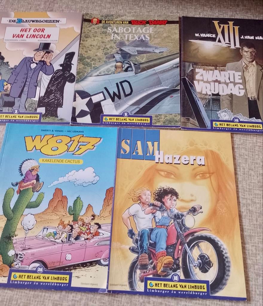 strips het belang van limburg, Ophalen of Verzenden, Gelezen