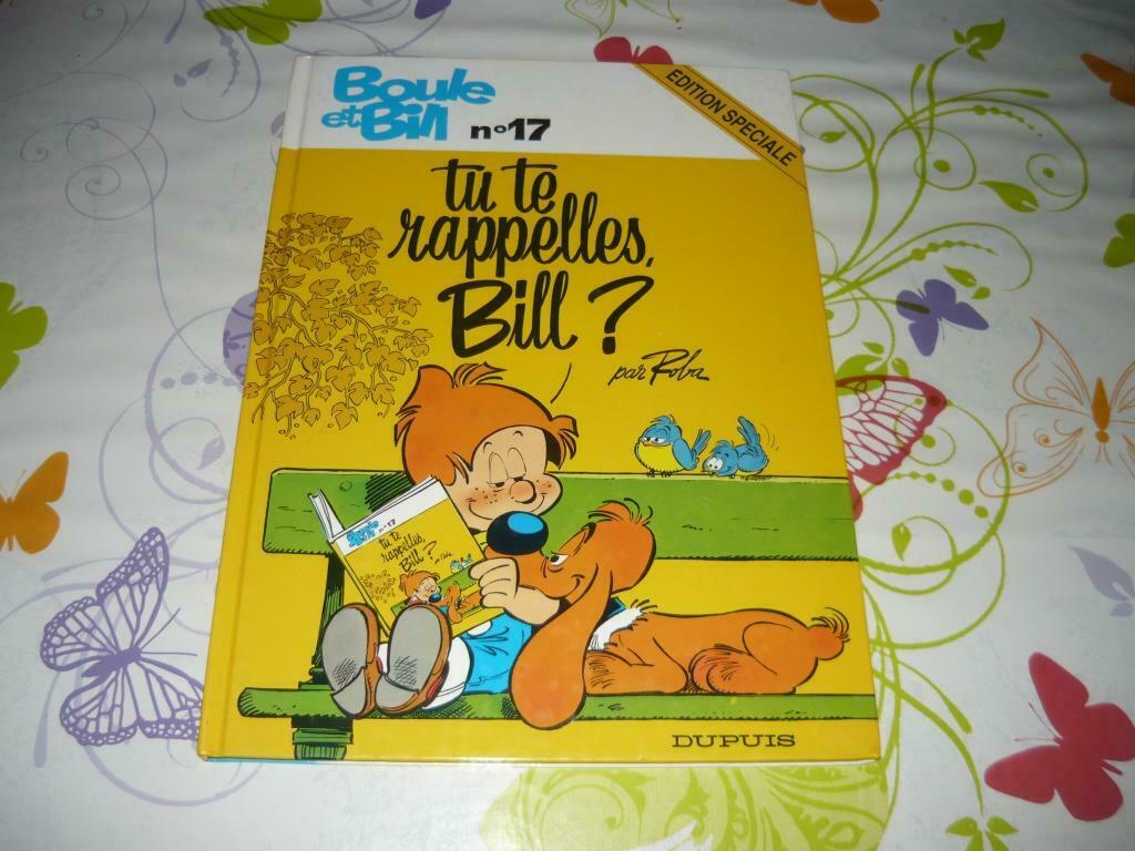Bd Boule & Bill : 17 Tu te rappelles, Bill ?, Enlèvement ou Envoi, Utilisé
