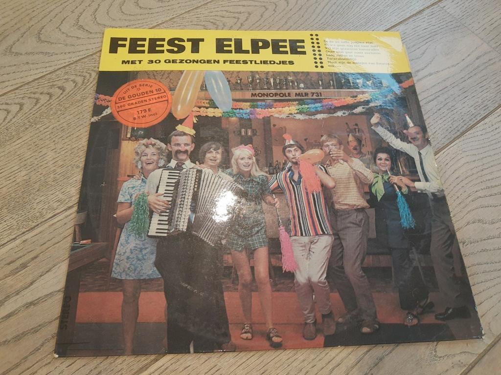 Lp : feest Elpee, Cd's en Dvd's, Vinyl | Overige Vinyl, Ophalen of Verzenden, Zo goed als nieuw