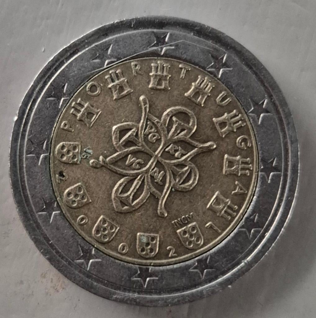 2 euro munt portugal, Ophalen, Portugal, Overige waardes
