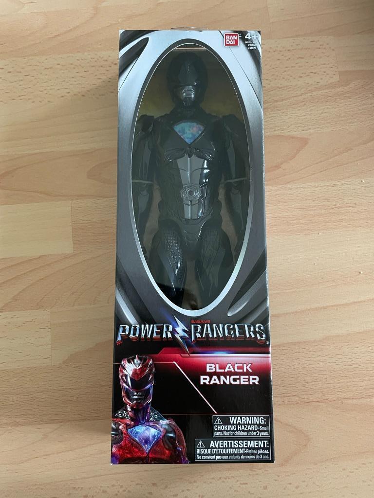 Power Rangers : Zwarte Ranger 30 cm Bandai, Enlèvement ou Envoi, Neuf