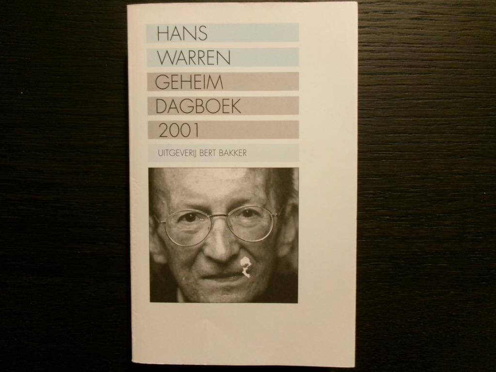 Geheim dagboek 2001  -Hans Warren-, Ophalen of Verzenden, België