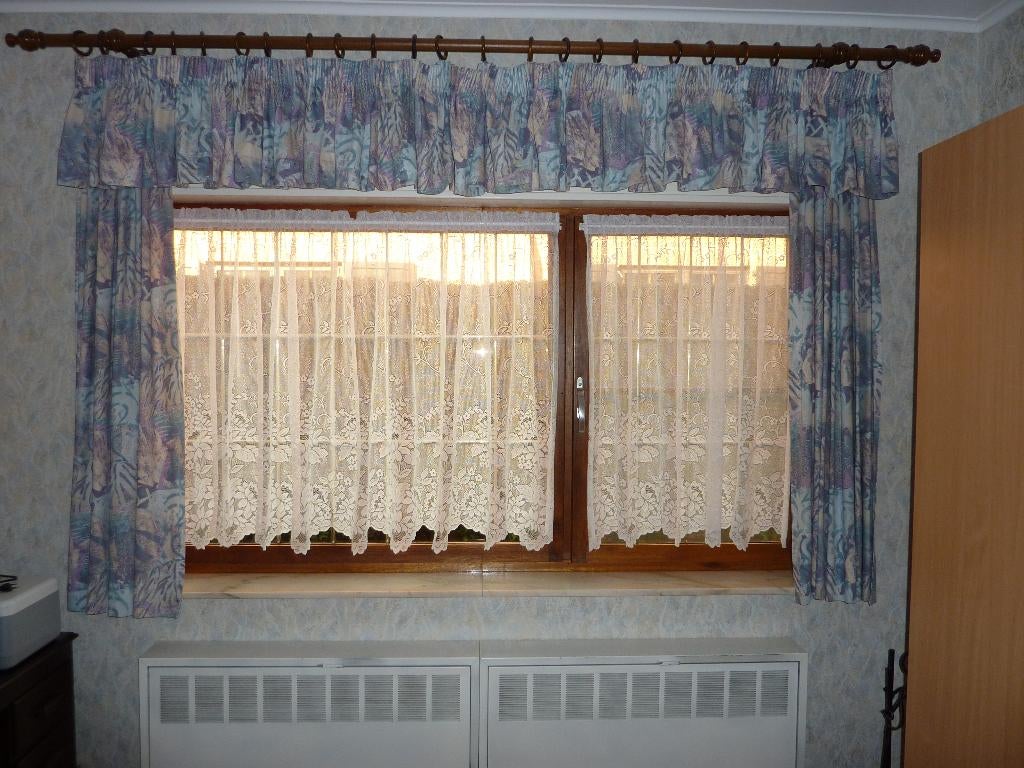 2 TENTURES + CANTONNIERE, Maison & Meubles, Enlèvement, Utilisé, Autres couleurs