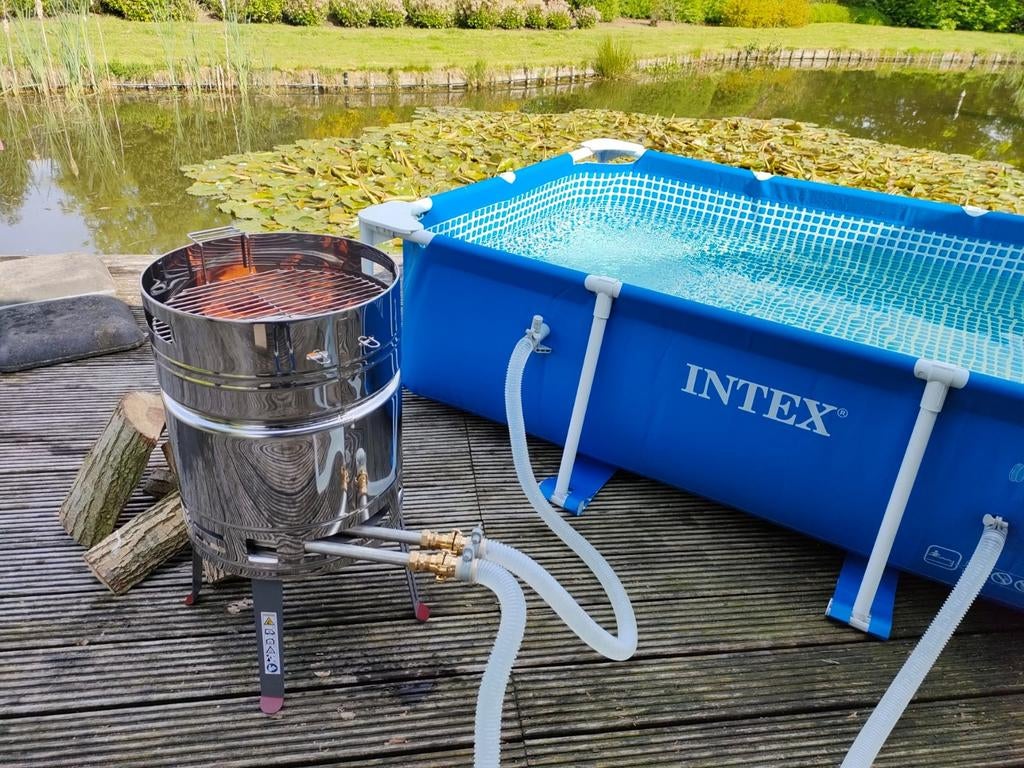 Zwembadverwarming hottub jacuzzi warmtewisselaar rvs316, Tuin en Terras, Zwembaden, Ophalen of Verzenden